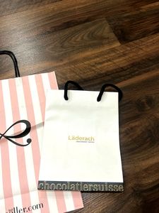 5 luxury Assorted Designer Shopping Bags