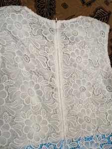 Bohemian Print Lace Dress