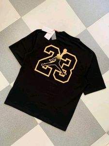 Premium New Air Jordan Black Oversized Tshirt