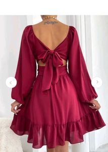Square Neck Dress