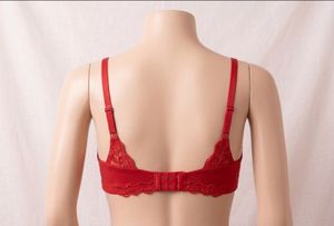 Red Lace Bra