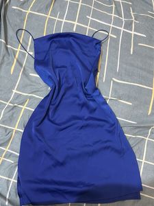 Royal Blue Spaghetti Strap Dress