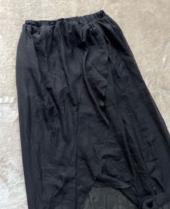 Chic Black Maxi Skirt