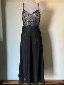 Black Lace Nightgown