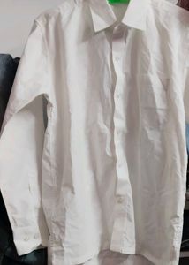 Classic White Men's Shirt