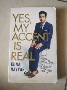 yes, my accent is real -book