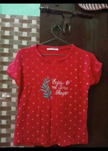 pink Polka Dot T-Shirt