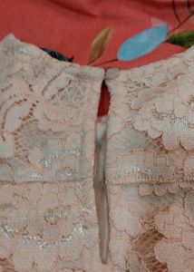 Chic Pink Lace Top