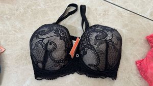 Elegant Black Lace Bra