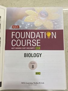 MTG Foundation Course Biology Class 8