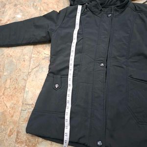 Women's Black Puffer Jacket