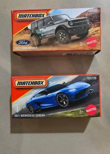 MATCHBOX KOENIGSEGG & FORD BRONCO COMBO
