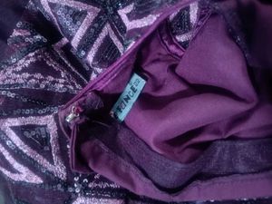 Purple Party Dress
