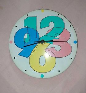 Fun Colorful Wall Clock ✨️Imported✨️