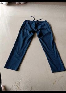 Men's Dark Blue Casual Chinos