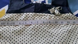 Smart polka dots casual summer dress for girls