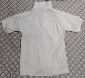 Women's White Sports T-Shirt