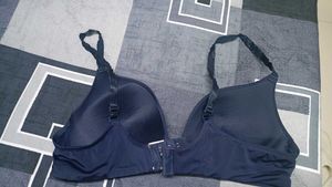 Comfortable Navy Blue Bra