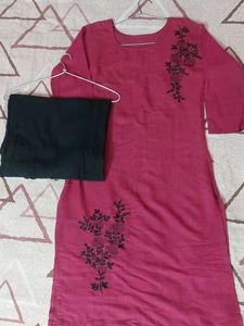 Fabulous kurta set with plazoo