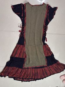 Boho Dress with Unique Graphic Print