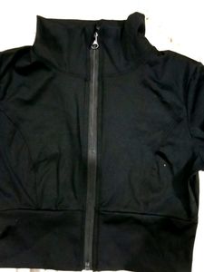 Black Zip-Up Jacket