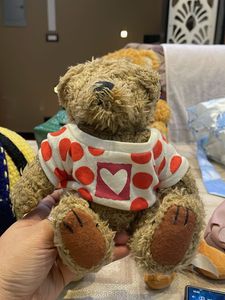 Cute Teddy Bear with Heart Shirt