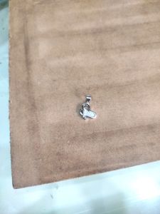 Heart Shape Pandel Pure Silver 925 (Wt: 1.200gm)