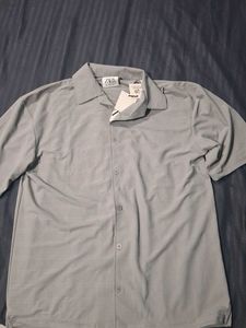 ZARA men's half sleeved causal button up