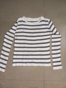 Striped Long Sleeve Top
