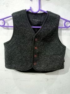 Woolen Grey Blouse MACARIAN