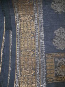 Silver Elegant  &amp; Zari Silk Saree