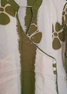 angarakha style kurta pant set