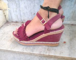 y2k Wedge Sandals👙⭐🌷🎀