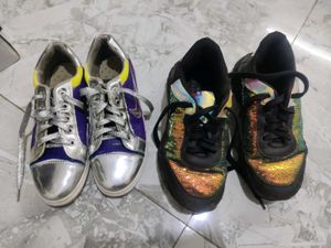 NIKE AND ZAPATOZ..Combo Of Shoes