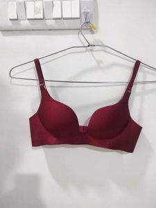SAVANA Maroon Push-Up Bra