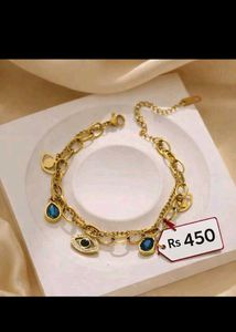 Elegant Gold Charm Bracelet