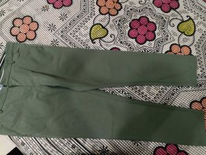 Men's Green Casual Pants