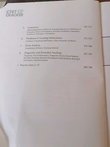 Mathematics &amp; Pedagogy for CTET &amp; TETs