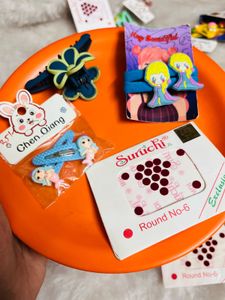 Cute Hair Clips & Accessories Set