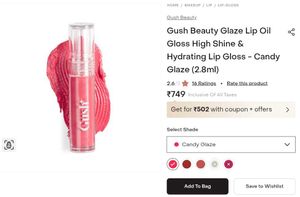 Gush Lip Gloss - candy glaze