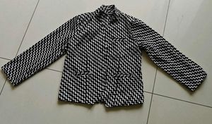 Office light branded blazer