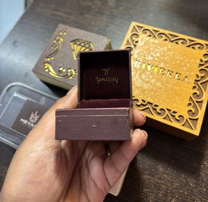 Assorted Jewellery Boxes - Tanishq, Riviera etc