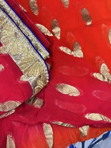 Multicolour Heavy Saree