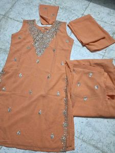 Elegant Embroidered Kurta Set
