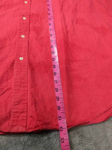 Ralph Lauren Mens Coral Button Down Shirt