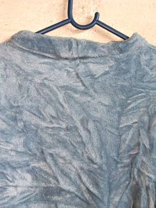 Trendy Women's Fleece Night Suit Upper Pullover