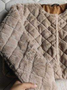 Woolfy Nude Colour Jacket