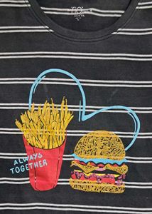 Striped T-Shirt🤍