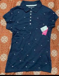 women micro print polo shirt 725 originals
