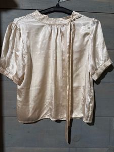 Elegant Tie-Neck Top